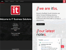 Tablet Screenshot of itbs.net